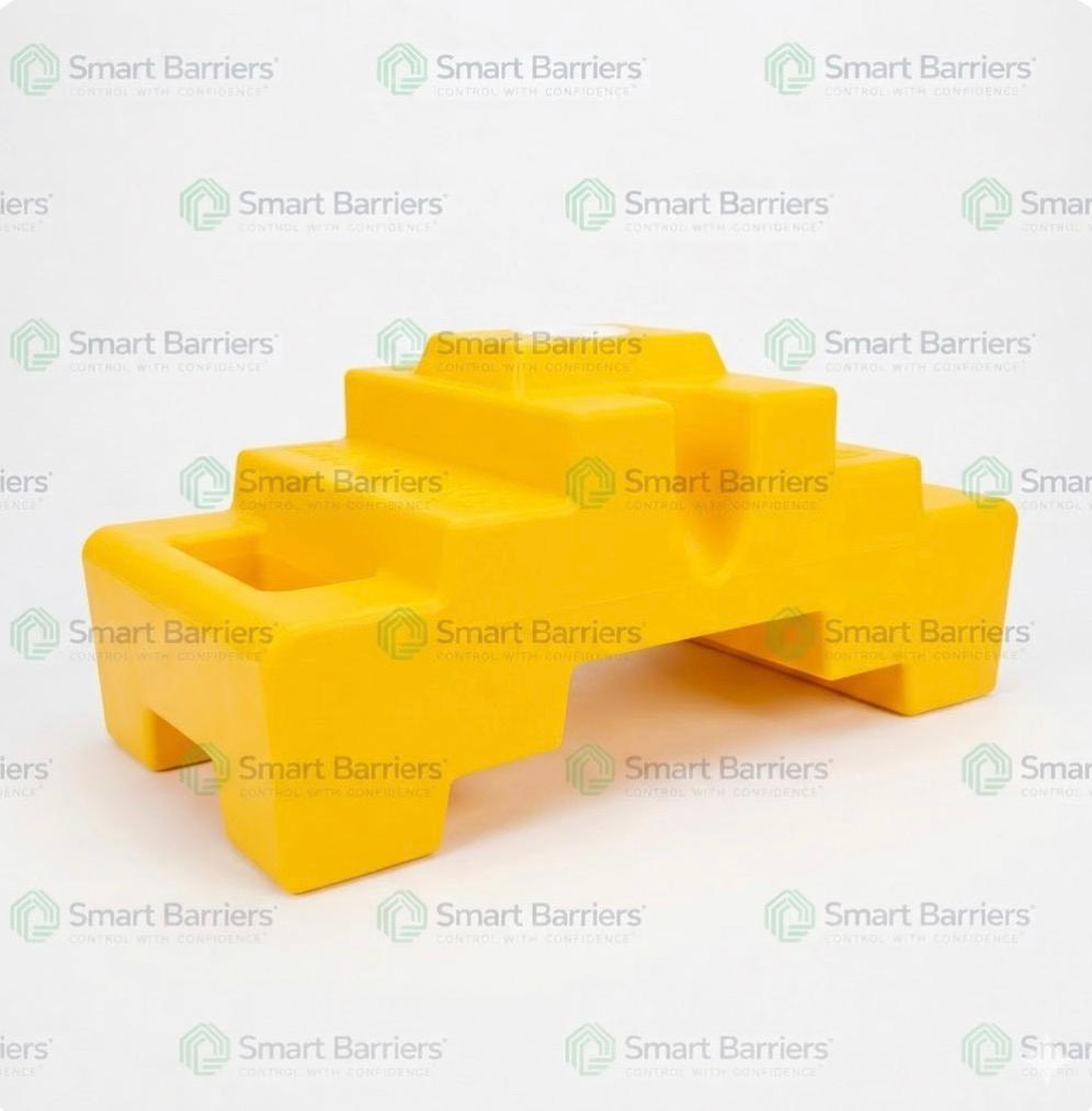 Channel Blocks Yellow 40kg Yellow Block | Smart Barriers